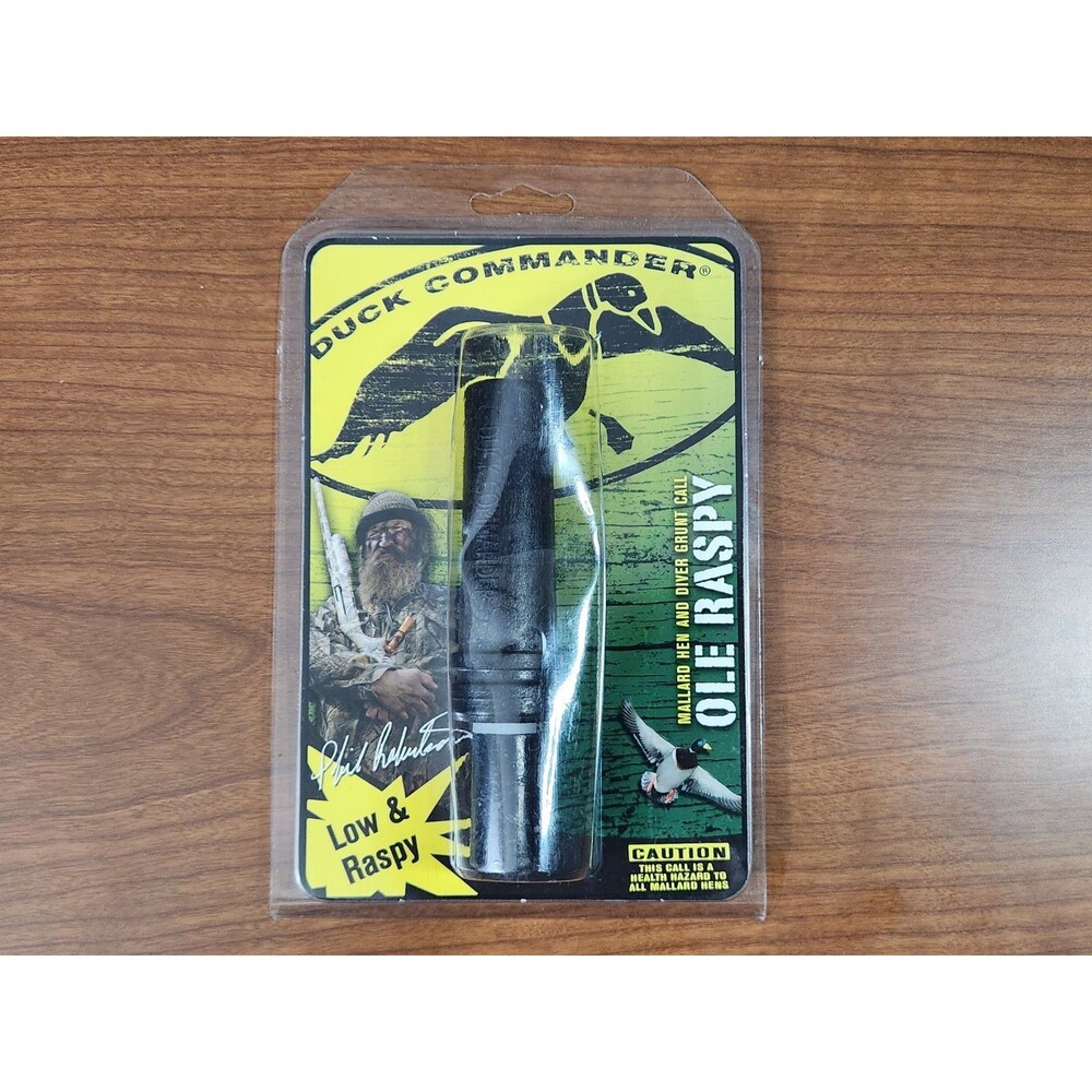 Duck Commander Ole Raspy Duck Call Mallard Hen & Driver Grunt New In Package